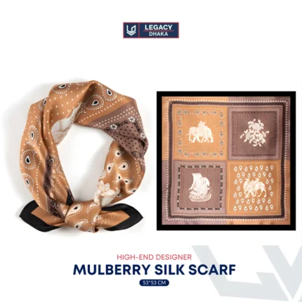 Brown Heritage Scarf