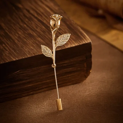 Eternal Rose Lapel Pin